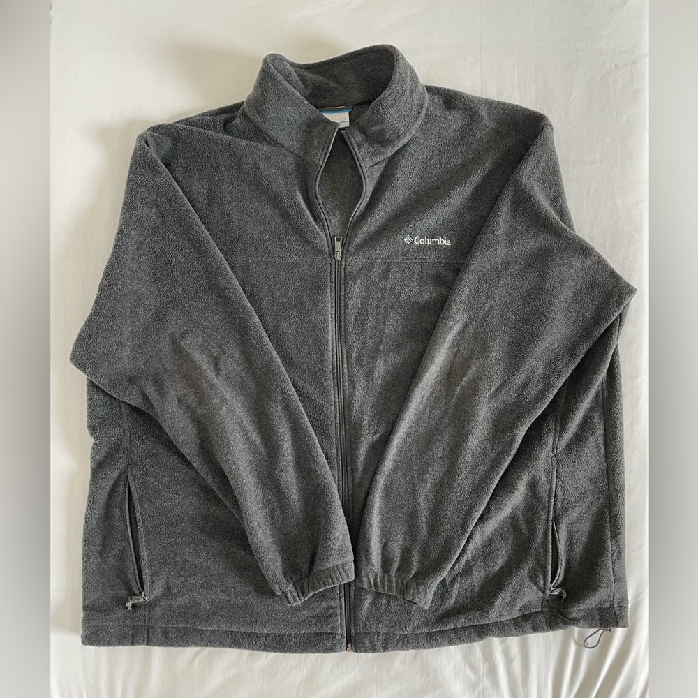 Columbia Charcoal Fleece Outerwear